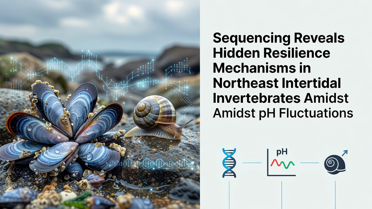 Sequencing Reveals Hidden Resilience Mechanisms in Northeast Intertidal Invertebrates Amidst pH Fluctuations